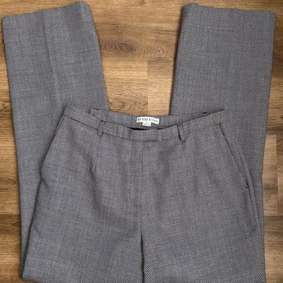 Vintage Pendleton Navy Blue Herringbone Wool Pants - Picture 3 of 6